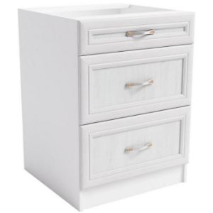 Obrazek Szafka kuchenna Sycylia  D60s3 biały/dąb lancelot