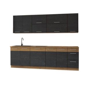 Obrazek Kuchnia Vigo Dark 260 bez blatu