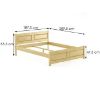 Obrazek Łóżko Buk LK109–180x200 naturalny