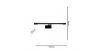 Obrazek Lampa Shine Black 4379 40cm IP44 K1