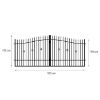 Obrazek Brama Marika 3,5m /zn