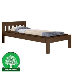 Obrazek Łóżko Pino 100x200 sosna bejca brąz