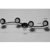 Obrazek Lampa Mars AS-8006-04-6195 czarny-chrom LS4