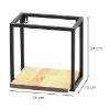 Obrazek Półka Loft KWS-715/01/01 24x15 czarny