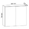 Obrazek Szafka kuchenna Gardena G80C white