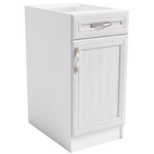 Obrazek Szafka kuchenna Sycylia D40s1 biały/dąb lancelot