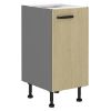Obrazek Szafka kuchenna SCANDI jodełka/antracyt 40d 1f bb 