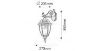 Obrazek Lampa ogrodowa Toronto 8381 K1D