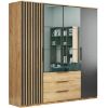 Obrazek Szafa Sorento z lamelami 200X215X61