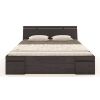 Obrazek Łóżko sosnowe Skandica Sparta maxi+sz 160X200 palisander 