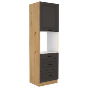 Obrazek Szafka kuchenna STILO grafit mat/artisan 60dps-210 3s 1f
