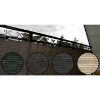 Obrazek Osłona balkonowa 75cm/600cm grafit