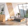 Obrazek Łóżko drewniane bukowe Skandica Spectrum niskie 140x200 naturalny