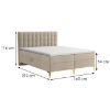 Obrazek Łóżko Arles Box Spring 160x200 Rico 01