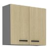 Obrazek  Szafka kuchenna SCANDI jodełka/antracyt 80g-72 2f 
