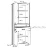 Obrazek Szafa Symmach 2S4D old-wood vinteage/beton