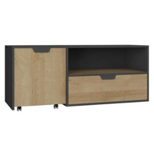 Obrazek Szafka Rtv Nano Na10 Dąb Riviera/Grafit