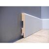Obrazek Listwa przypodłogowa MDF Foge LB1 100 biały połysk