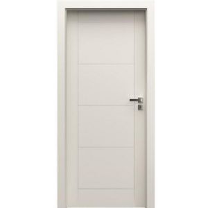 Obrazek Drzwi wewnętrzne Trim 80L Biały lakier