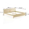 Obrazek Łóżko Sosna LK104–200x200 surowy 
