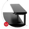 Obrazek Biurko Gamingowe HZ-HERO 5.0 BLACK