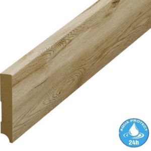 Obrazek Listwa przypodłogowa MDF 2400x78x14mm Dąb Vintage WR 57539