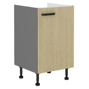 Obrazek  Szafka kuchenna SCANDI jodełka/antracyt 50zl 1f bb 