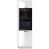 Obrazek Szafka kuchenna Oscar D60pk Mv 2133 Pl biały połysk/biały