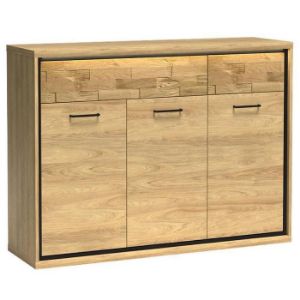 Obrazek Komoda M7 Deska Mediolan Natural Hikora