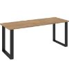 Obrazek Stół 185x67 dąb lancelot