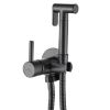 Obrazek Bateria bidetowa podtynkowa BP-00-B04 czarna 
