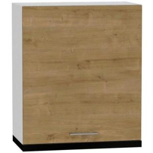 Obrazek Szafka Kuchenna Bono W60/68 Slim Pl Z Okapem Czarnym