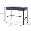Obrazek Toaletka Mono Mt104 Granat