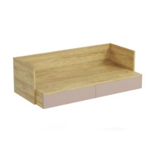 Obrazek Biurko Arka 2S hikora naturalna/antyczny róż