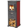 Obrazek Piec ekonomik Lux 5-7 kW czerwony