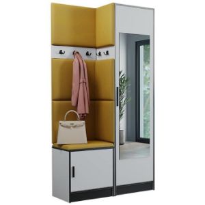 Obrazek Garderoba Roj 11 biała + Kronos 01 miodowa