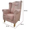 Obrazek Fotel Lizbona Twist 16 DD/1