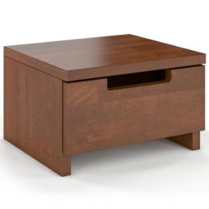 Obrazek Szafka nocna bukowa Skandica Spectrum niska/orzech