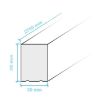 Obrazek  Lamele ścienne 3D dąb catania 30x38x2750mm 