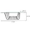 Obrazek Ława CF60047-A TRANSP. GLASS.