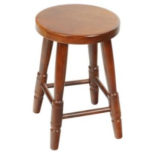 Obrazek Taboret Okrągły 689 Kasztan 