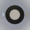 Obrazek Panel LED CIRCLE 6W 4200K Okrągły Czarny
