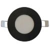 Obrazek Panel LED CIRCLE 6W 4200K Okrągły Czarny