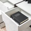 Obrazek Witryna Niska Cross Biały/Perła Elm