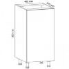 Obrazek Szafka kuchenna Gardena D40 grey
