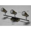 Obrazek Lampa Melinda 3 Ab Sat Ls3