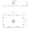 Obrazek Deszczownica Urania 245x145 mm