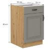 Obrazek Szafka kuchenna Stilo claygrey/artisan 50d 1f 1s bb