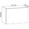Obrazek Szafka kuchenna Gardena G60K grey