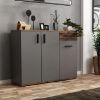 Obrazek Komoda Justus 07 Anthracite/Old Style